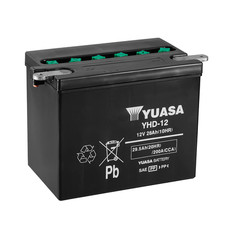 YUASA Bateria YHD-12 Dry charged (sin electrolito) comprar usado YUASA Bateria YHD-12 Dry charged (sin electrolito) comprar usado  Enviando para Brazil