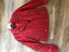 Rote bikerjacke vera gebraucht kaufen  Schriesheim