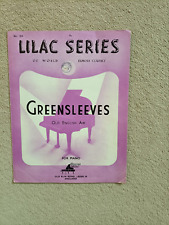 Partituras - 'Greensleeves' - Série lilás nº 55 comprar usado  Enviando para Brazil