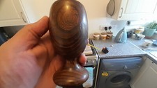 Antique wooden chalice for sale  BOLTON
