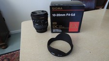 Sigma 20mm sld for sale  SAXMUNDHAM