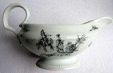 Saucière porcelaine signée d'occasion  Bonneuil-Matours