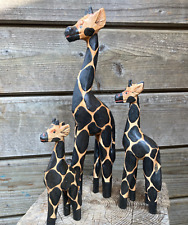 Figur giraffe holz gebraucht kaufen  Münster