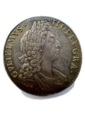 1697 half crown for sale  CROYDON