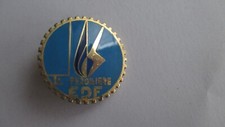 Badge vintage edf d'occasion  Calonne-Ricouart