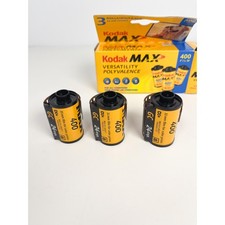 Filme Kodak Max antigo expirado - ISO 400, conjunto de 3, 2006, 35mm comprar usado  Enviando para Brazil