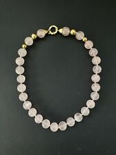 Collana quarzo rosa usato  Brescia