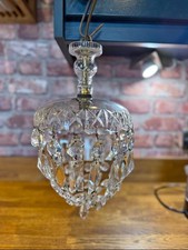 Vintage chandelier glass for sale  BIRMINGHAM