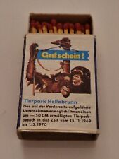 Streichholzschachtel tierpark  gebraucht kaufen  Buchholz i.d. Nordheide