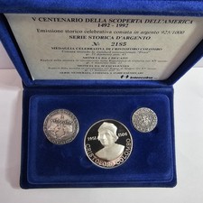 Serie medaglie commemorative usato  Assemini