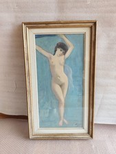 Quadro vintage nudo usato  Zeccone