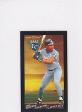 BO JACKSON Upper Deck Gypsy Queen MINI PRETO $$ VARIAÇÃO Royals Baseball RARO!! comprar usado  Enviando para Brazil