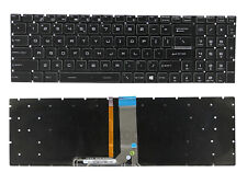 Teclado inglês americano MSI GP62 GP72 GL62 GP62VR GP62MVR GP72MVR RGB retroiluminado comprar usado  Enviando para Brazil