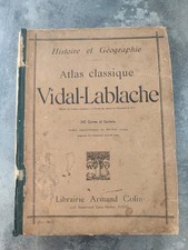 Atlas classique vidal d'occasion  Tain-l'Hermitage