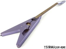 Epiphone Kirk Hammett 1979 Flying V CORPO + PESCOÇO Mogno Roxo Metálico comprar usado  Enviando para Brazil