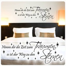Wandtattoo zeit zum gebraucht kaufen  Darmstadt