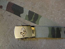 Ceinture toile camouflée d'occasion  Clermont