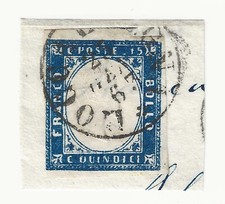 1863 regno frammento usato  Motta Visconti