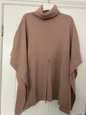 Rose pink poncho for sale  EPPING