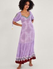 Monsoon purple boho for sale  COLCHESTER