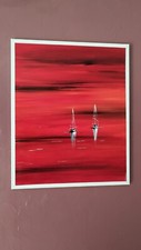Modern painting canvas d'occasion  Expédié en Belgium