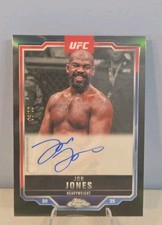 Usado, 2025 Topps Chrome UFC Jon Jones Preto ⚫️ Refrator Automático 9/10 ⚫️ 🔥 🔥!! comprar usado  Enviando para Brazil