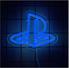 Blue neon playstation for sale  USA