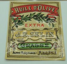 LOT H5/ 3 ETIQUETTES HUILE D'OLIVE  J.B SELIN  1900/ EPICERIE LABELS ANCIENNES   comprar usado LOT H5/ 3 ETIQUETTES HUILE D'OLIVE  J.B SELIN  1900/ EPICERIE LABELS ANCIENNES   comprar usado  Enviando para Brazil