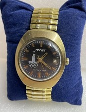 Relógio vintage Poljot 2614.2H Au10 folheado a ouro soviético URSS olímpico comprar usado  Enviando para Brazil