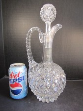 glasses pitcher glass cut for sale  Sioux Falls
