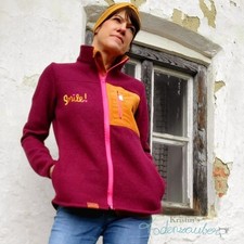 Unikat jacke wollwalk gebraucht kaufen  Buchbach