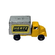Antigo Barclay Metal Ácaros 2" Diecast HERTZ RENTAL Caixa Caminhão Amarelo #2 Brinquedo Anos 1960 comprar usado  Enviando para Brazil