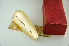 Isca de pesca antiga vintage almiscarada armadilha minnow na caixa BH20 comprar usado  Enviando para Brazil