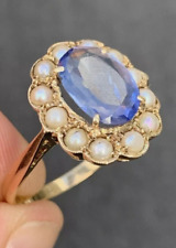 Sapphire ring. ceylon for sale  NUNEATON