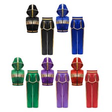 Usado, Kids Boys Set Boxen Outfits Kostüm Anzug Mit Hosen Kunst Sportbekleidung Bühne comprar usado  Enviando para Brazil