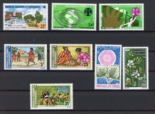 Nowa Kaledonia 1975 : Dobry kompletny rok VF MNH znaczki poczty lotniczej - Dolina kota: 37,60€, używany na sprzedaż  Wysyłka do Poland