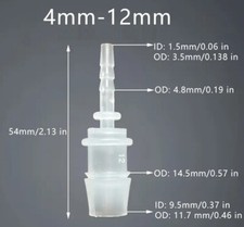 4mm 12mm schlauchadapter gebraucht kaufen  Reutlingen