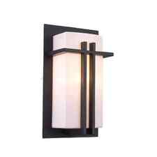 Luminária de parede Trans Globe Lighting Doheny 1 luz preta moderna externa comprar usado  Enviando para Brazil