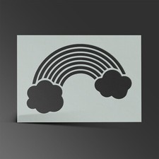 Arcobaleno stencil mylar usato Arcobaleno stencil mylar usato  Spedire a Italy