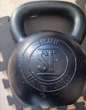 Kettlebell kugelhantel schwarz gebraucht kaufen  Laichingen
