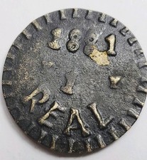 Usado, 1881 C0CULA MÉXICO 1 MOEDA REAL comprar usado  Enviando para Brazil