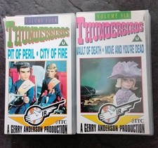 thunderbirds vhs for sale  SLEAFORD