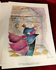 Cartella con litografie usato  Roma