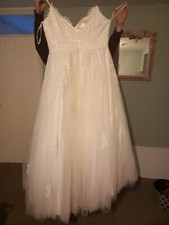 Wedding dress size for sale  BRIDLINGTON