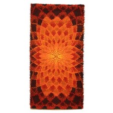 Tappeto vintage 143x72cm usato  Cambiago