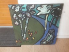 Grand format huile d'occasion  Le Soler