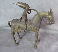Bronze horse warrior d'occasion  Expédié en Belgium
