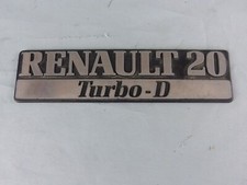 Renault turbo emblème d'occasion  Alsting