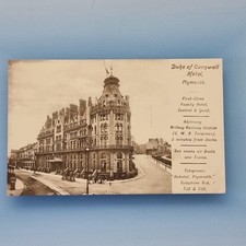Plymouth postcard c1920 for sale  TELFORD