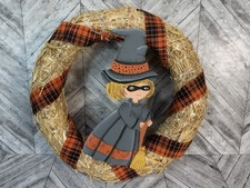 Halloween straw wreath for sale  Pinckneyville